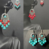 Ethnic earrings, ethnic style, boho style