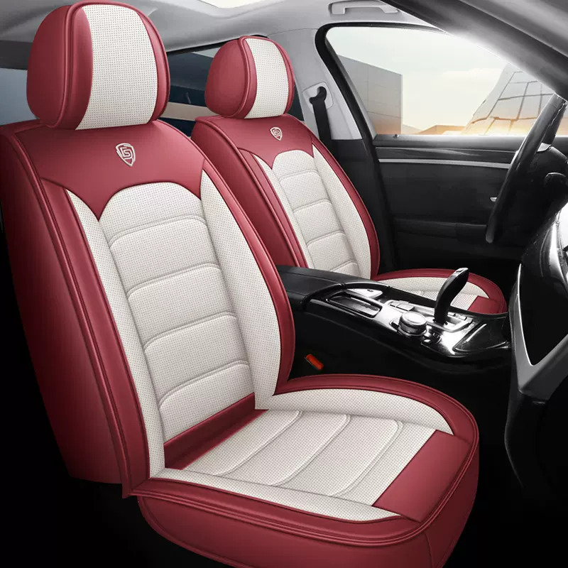 纳帕皮四季通用汽车坐垫全包围皮革汽车座套跨境外贸透气耐磨座套