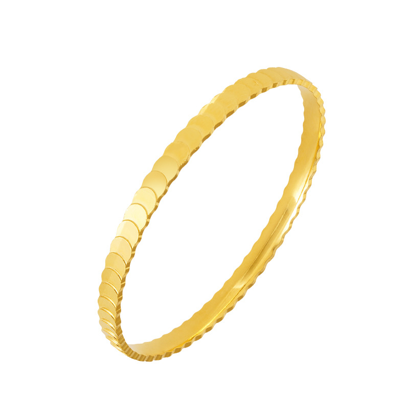 Pulsera de panal de oro arena antiguo patrimonio cerrado pulsera femenina chapado en oro vivo caliente estilo chino suministro de joyas al por mayor