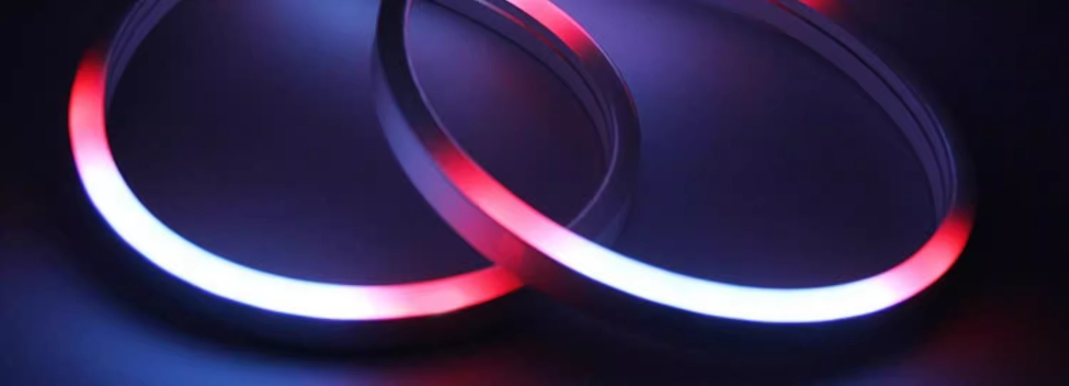 24V neon light strip LED light strip outdoor waterproof flowing water light strip low voltage high brightness silicone light strip