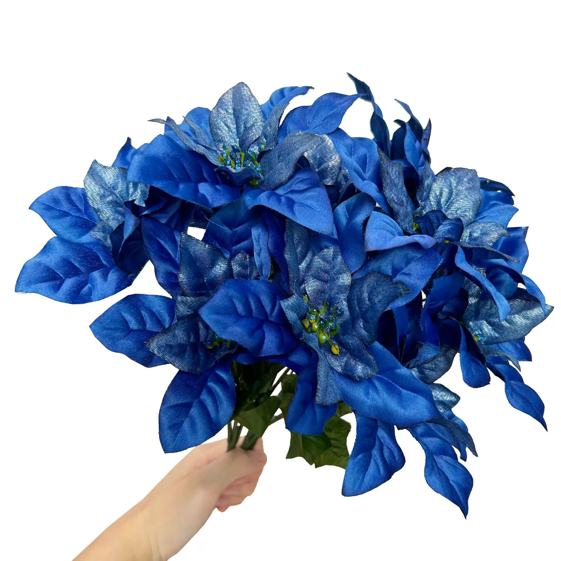 Фабрика прямых продаж четырехглавый рождественский букет имитация poinsettia искусственные цветы для домашнего декора набор шелковые цветы оптом