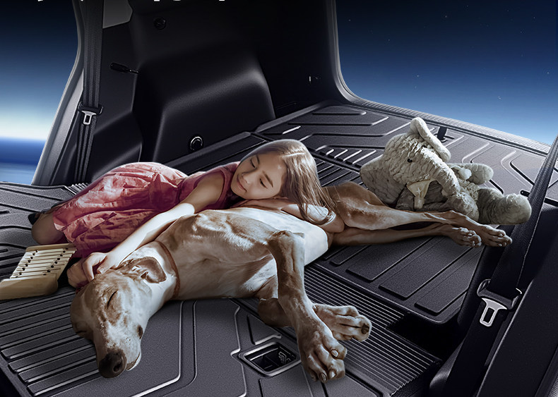 Suitable for the 26 New Models of Haval Raptor, Tpe Dedicated Integrated Trunk Mat, Interior Modification Accessories