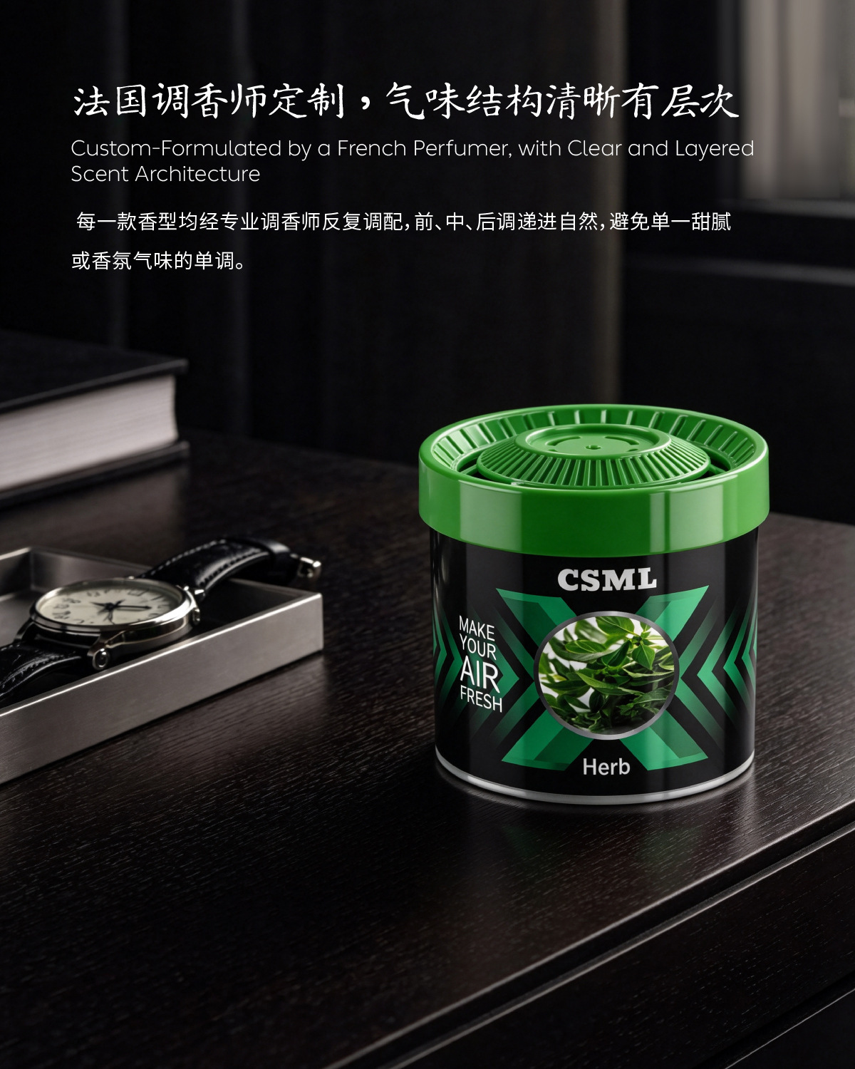 Cross-border Car Fragrance Diffuser, Car Perfume Holder, Solid Fragrance Balm for Vehicles, High-Quality Long-Lasting Scent, Center Console Decorative Ornament