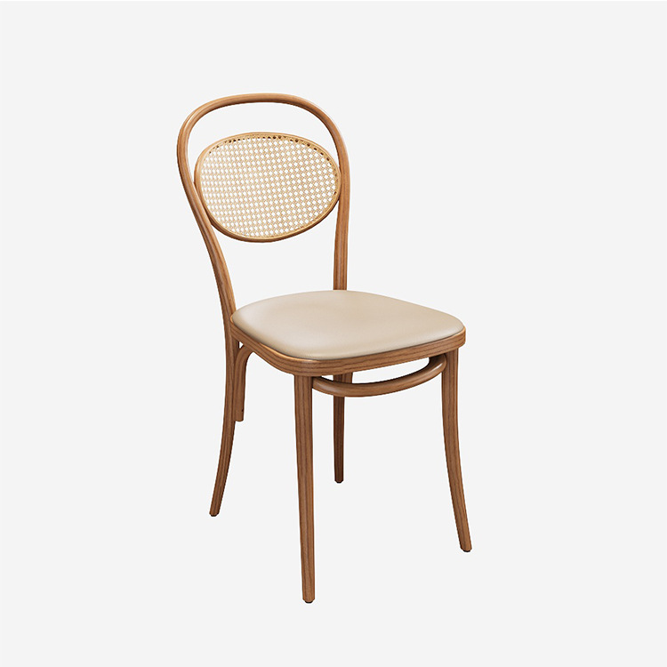 Cafetería transfronteriza bolsa de tarjeta sofá comedor occidental mesa de madera maciza tela de caña mesa de bar de comedor mesa comercial