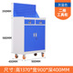 Two-drawer tool cabinet with wheels*cold rolled steel plate*200kg*100