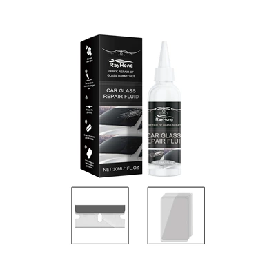 Car Glass Care Glue: Auto glass repair liquid