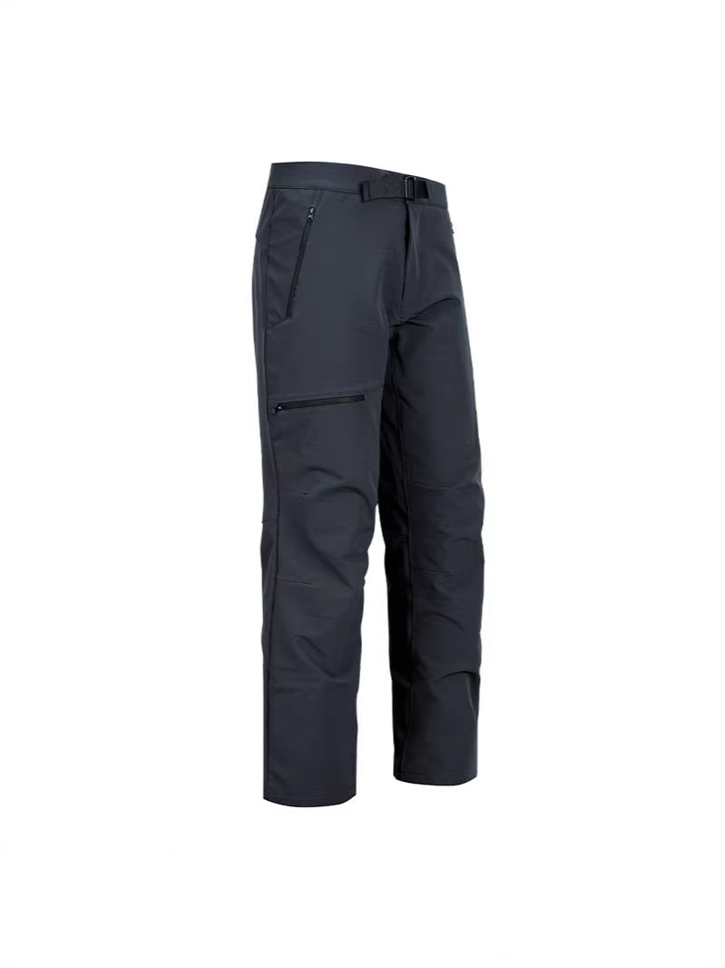 Kişi üçün nazik outdoor şalvar, su keçirməyən casual model