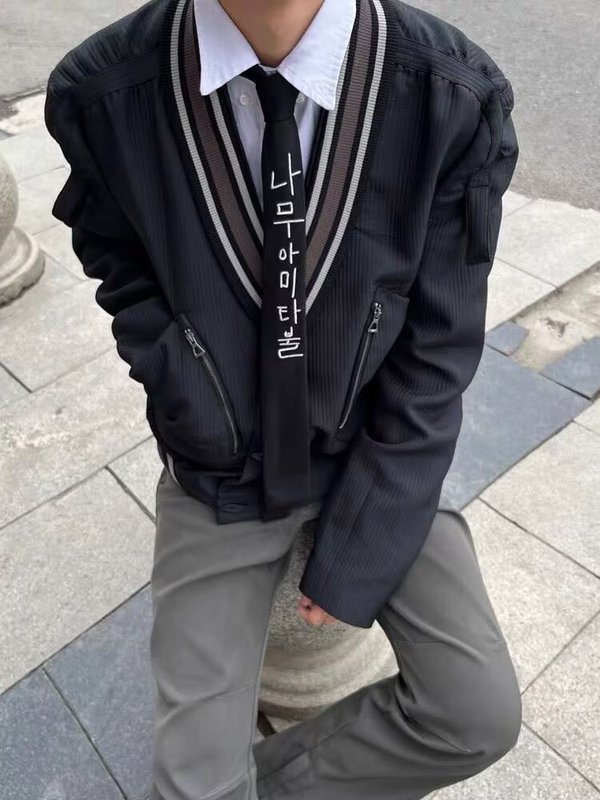2024春秋痞帅外套男ins高街潮牌港风日系原宿风韩版潮流宽松夹克|undefined