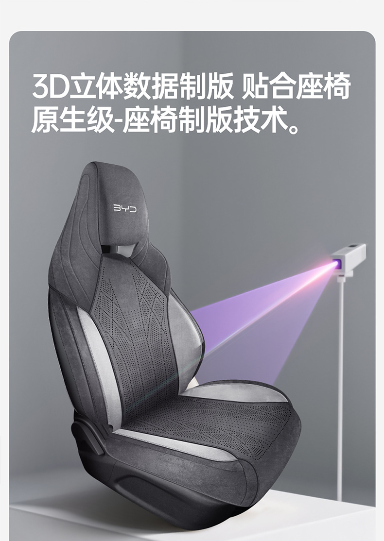 Byd Seal 06Dmi/Gt/Ev Rams Saddle Pad Full-Cover Seat Cover Special Seat Cover Four-Season Seat Cushion