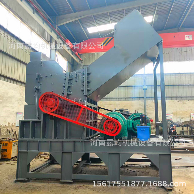 金属破碎机易拉罐破碎机废铝废钢彩钢瓦汽车拆解件破碎生产线