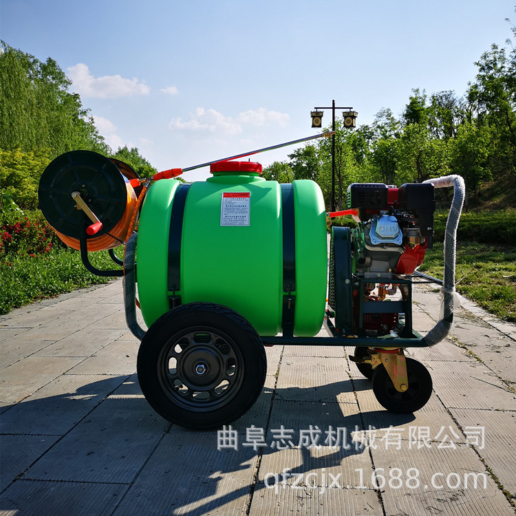 志成160L果园杀虫高压打药机  街道小区防疫消毒机   汽油喷雾器