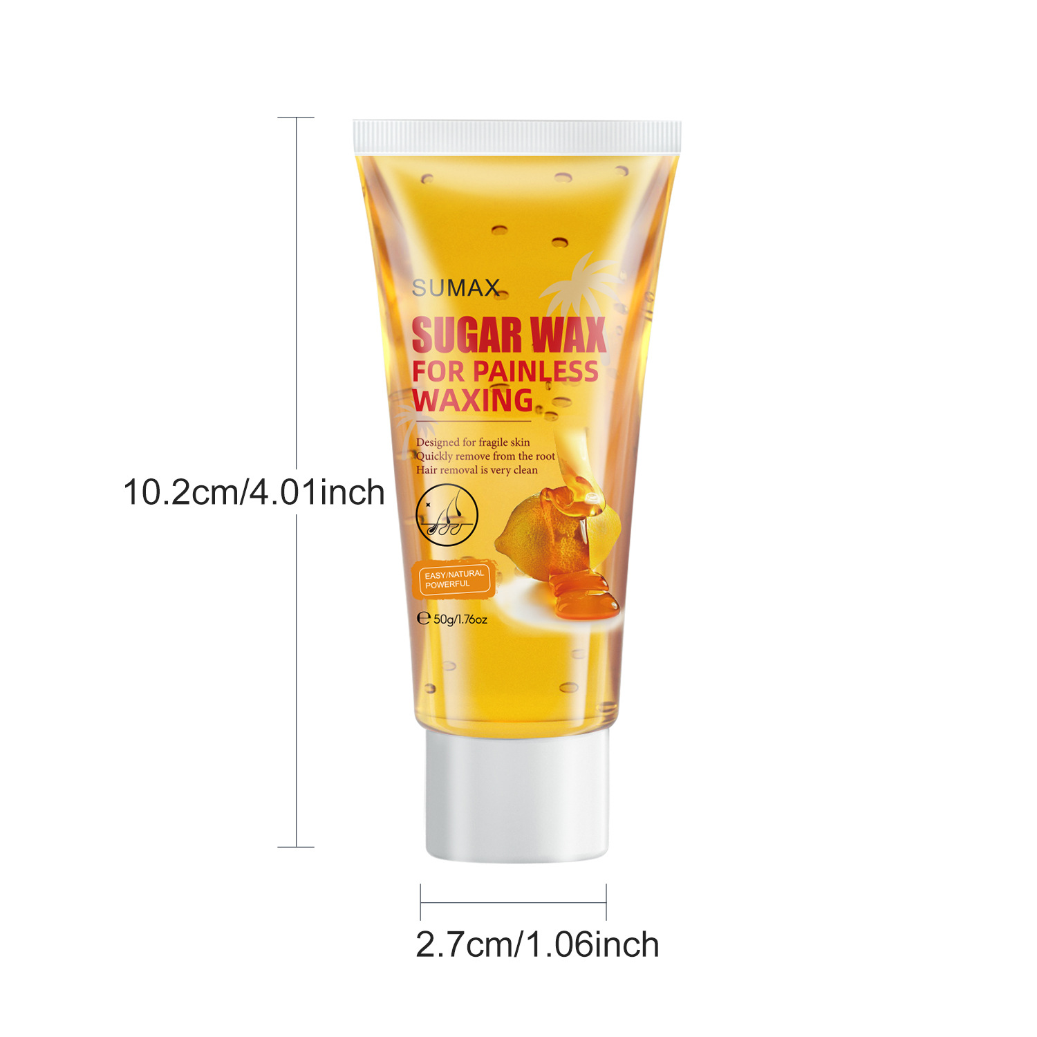 Sumaxクロスボーダー輸出英語パッケージamazon temu50 gレモン蜂蜜ミツロウ