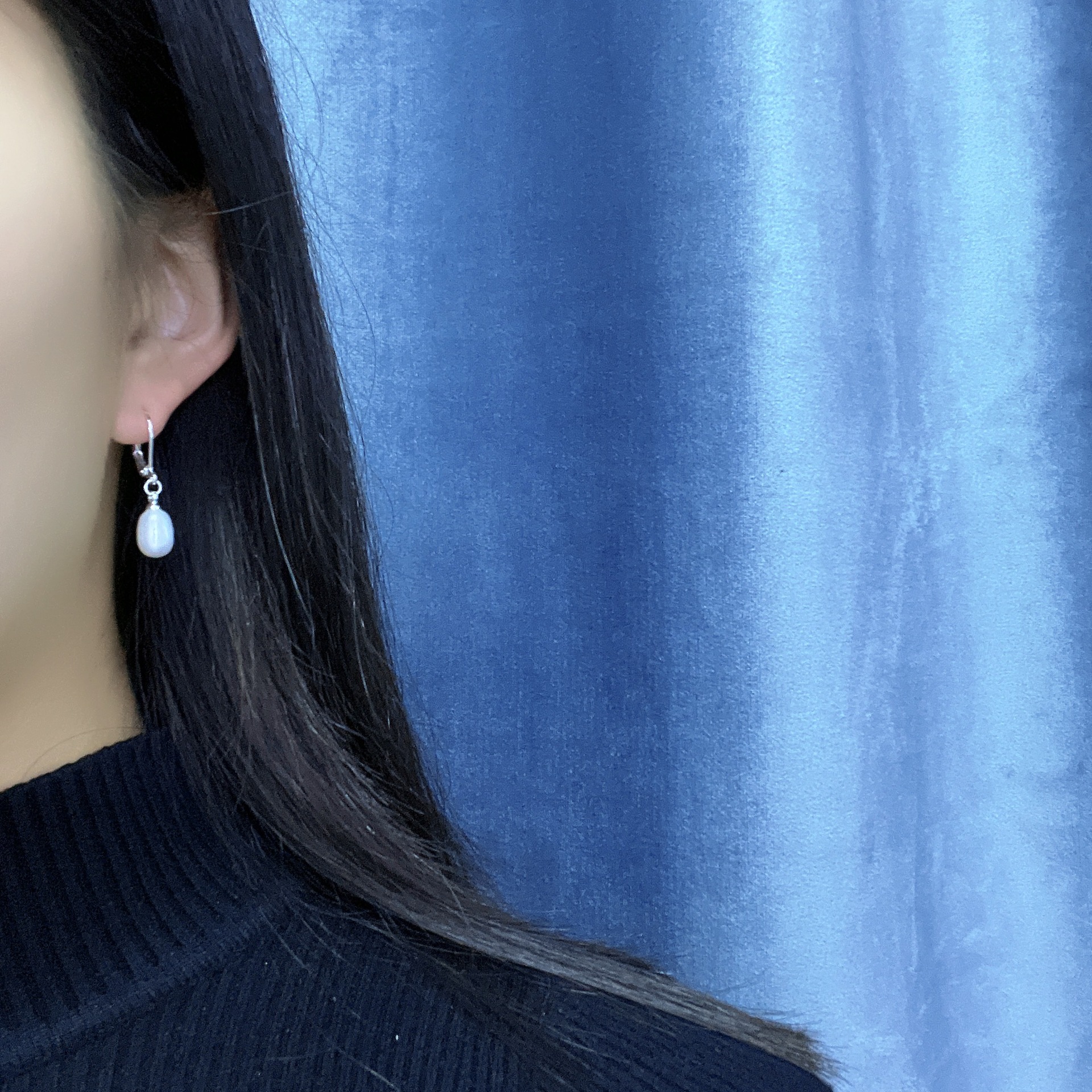 13g Weight Copper Ear Needle Material Drop Earrings Classification 1 Pair Quantity Daily Occasion Freshwater Pearl, Copper Material Geometric Pattern All Seasons Season Women's Gender Simple Style Style 1 Pair Freshwater Pearl Copper Freshwater Pearl Earrings Geometric Drop Earrings 8