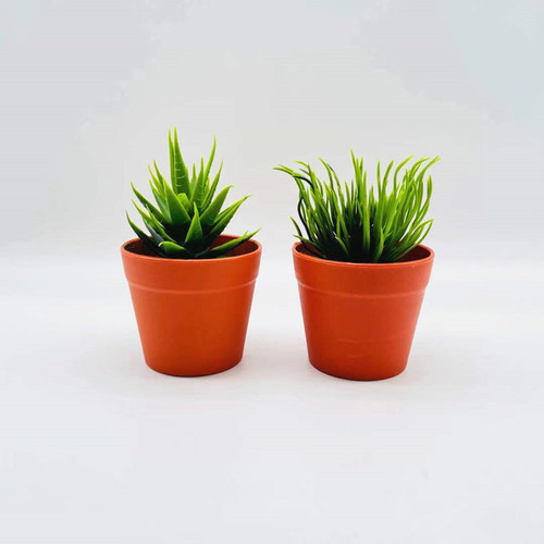 Simulated potted plants, simulated succulent aloe vera and sword grass potted plants, simulated clay potted plants, fake flower potted plants, cross-border supply