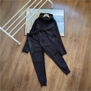 25 Years New Tech Fleece Men's Air Layer Casual Sports Jacket and Sweatpants Suit 792+002