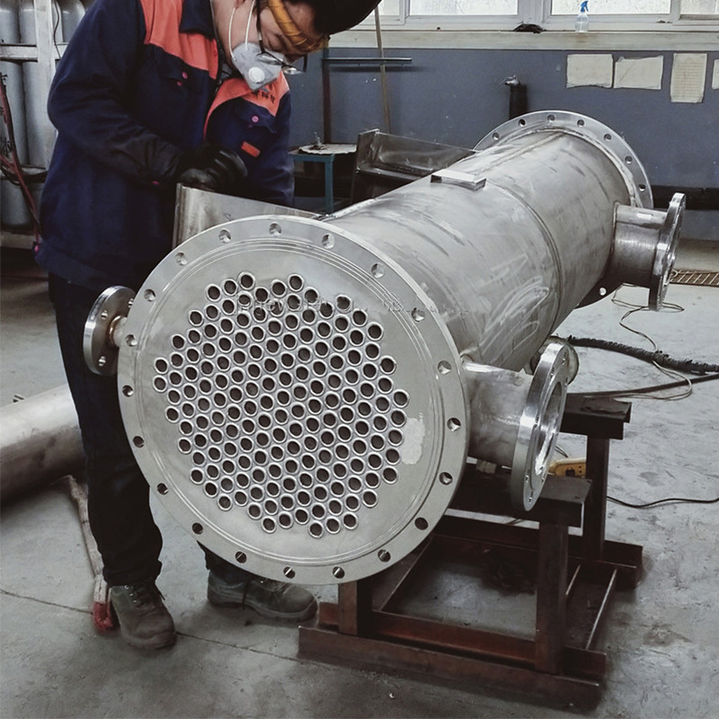 冷凝器反应釜用换热器 不锈钢冷凝器换热器 列管式冷凝器