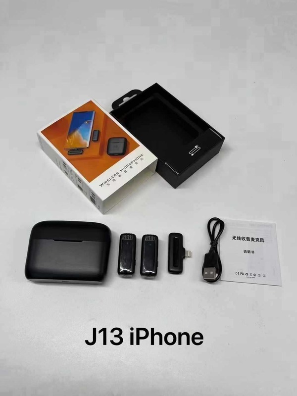 ワイヤレスラベリアマイク K8K9K35 1 対 2 マイク携帯電話ライブ録音ラジオインテリジェントノイズリダクションマイク|undefined