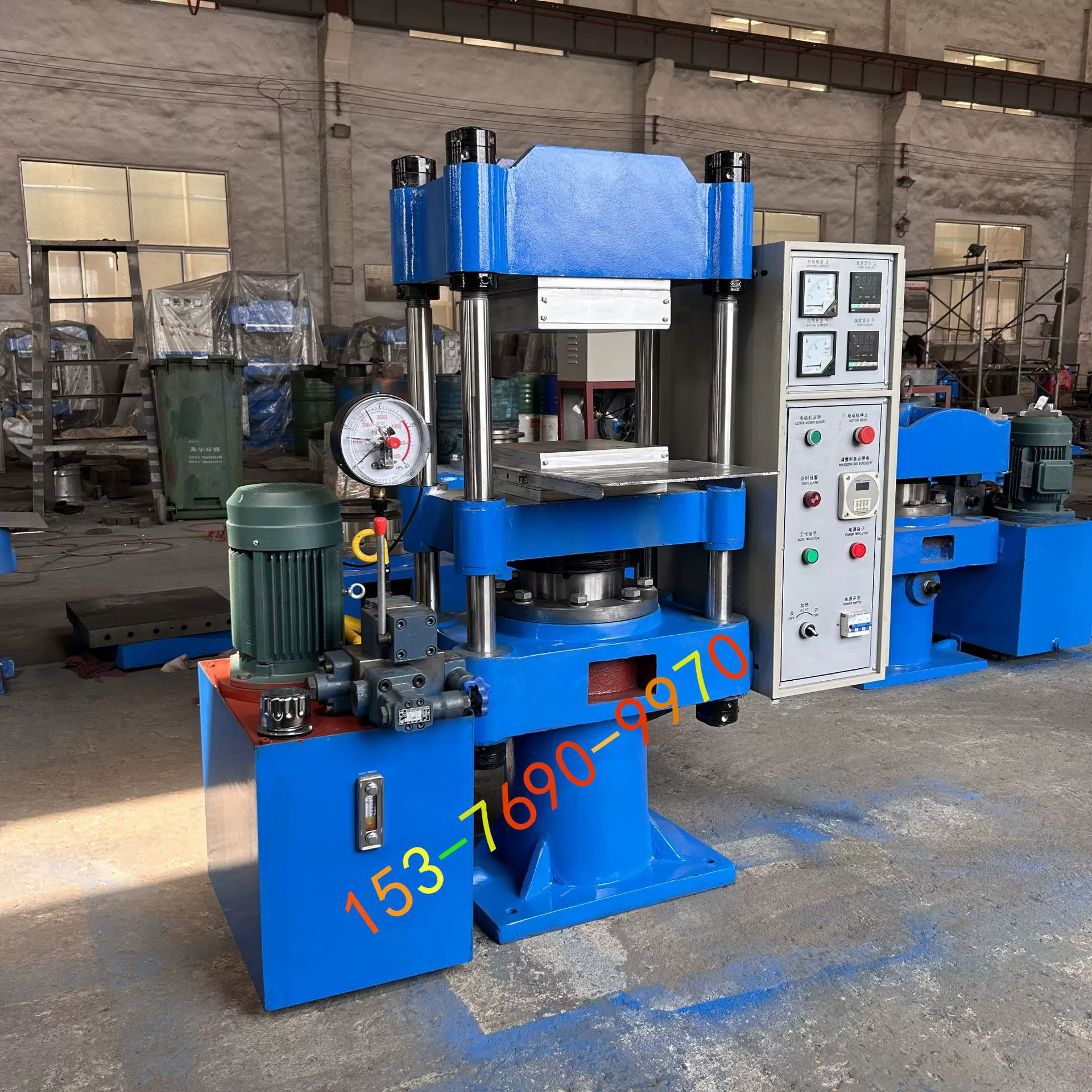 Полуавтоматическая лабораторная мелкомасштабная лабораторная вулканизатор