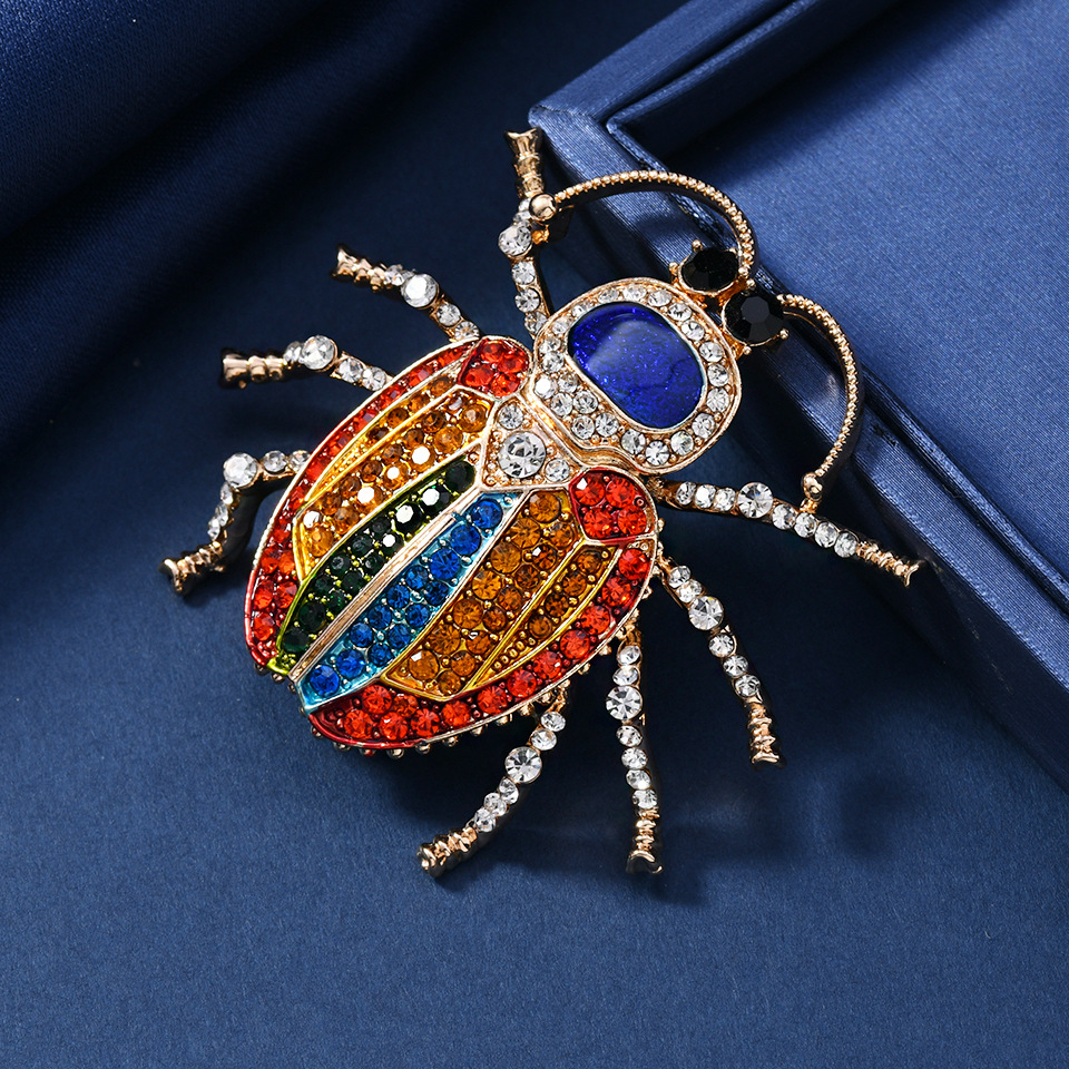 Insect Pattern Unisex Gender Retro Pin Insect Alloy Unisex Brooches