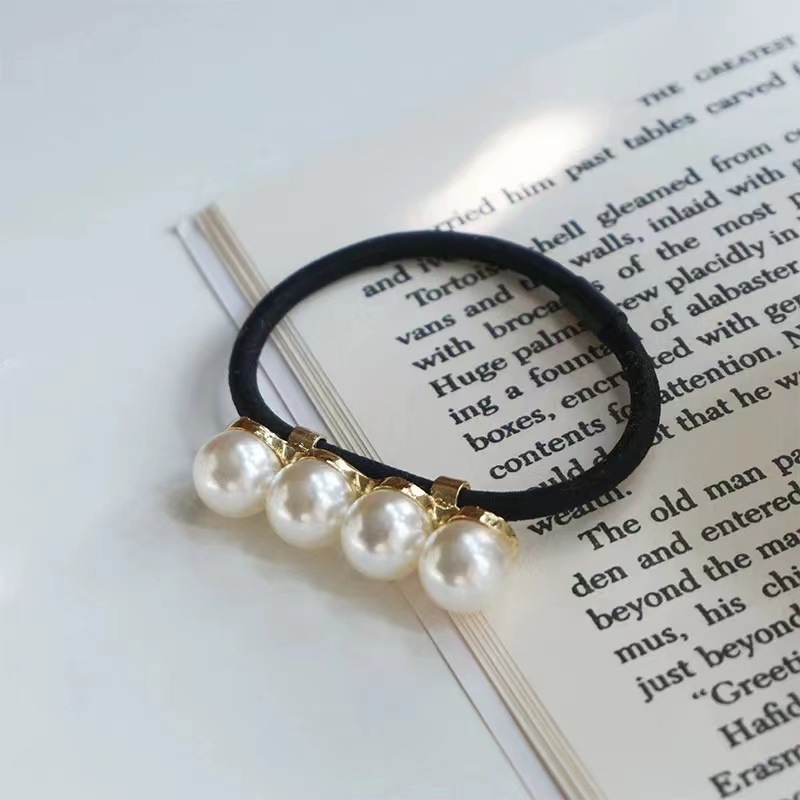 진주머리끈 4개