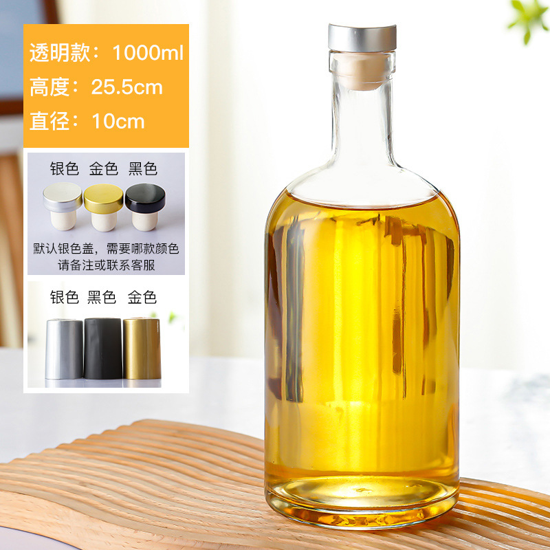 Botellas de vodka al por mayor botellas de vino de vidrio transparentes botellas vacías botellas de vino de frutas botellas de vino de hielo selladas botellas de vino de fabricación propia