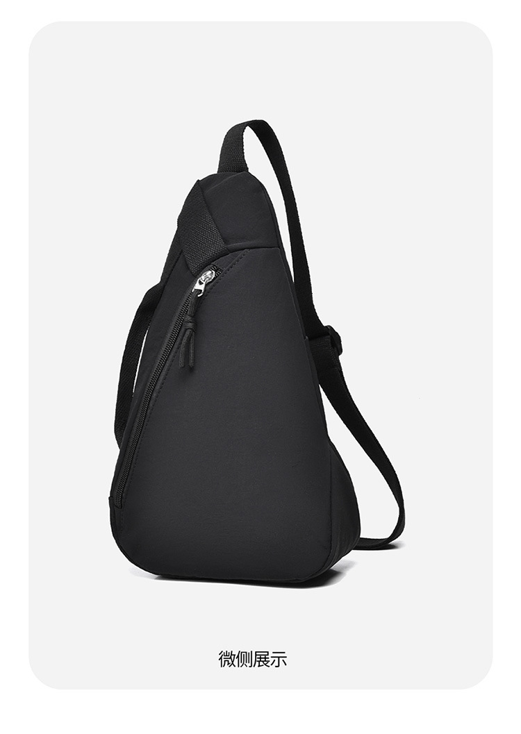 Chest bag, shoulder bag, shopping, travel, cycling, sports, solid color crossbody phone bag for women, daily use small bag, niche design.
