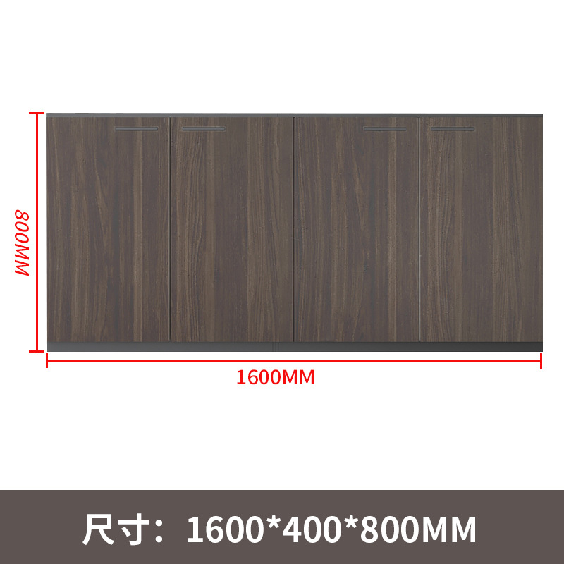 4 armarios de madera de roble norteamericano (1,6m 0,4m 0,8m)