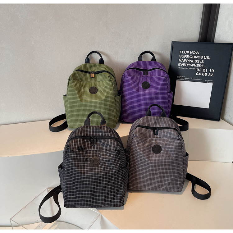Backpack for Women 2025 New Style Commuter Large Capacity Oxford Cloth Small Backpack Lululemon Style