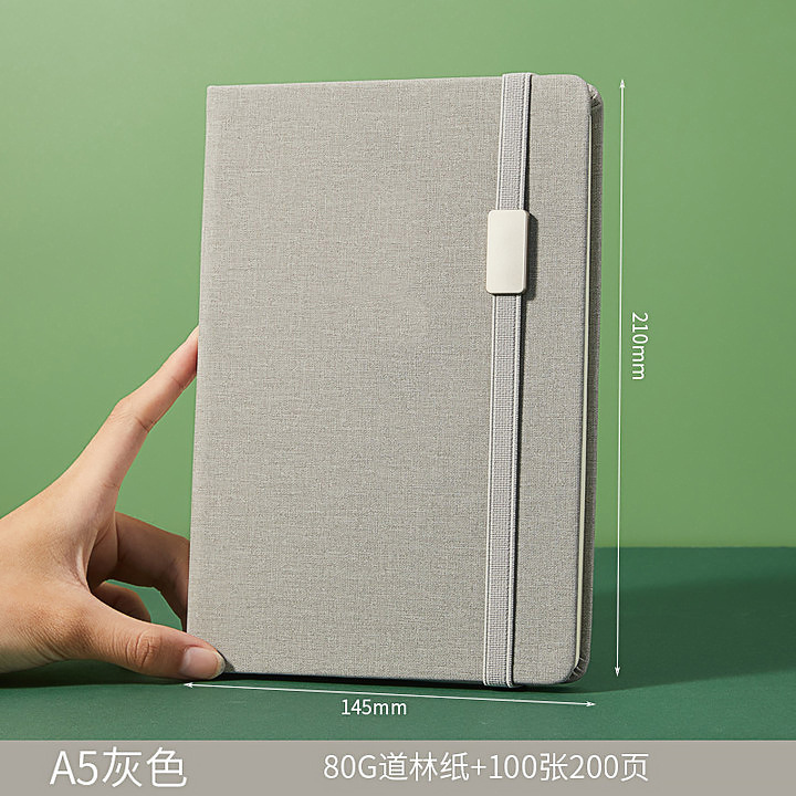 跨境a5绑带笔记本定制可印logo商务办公记事本高颜值日记手账本|undefined
