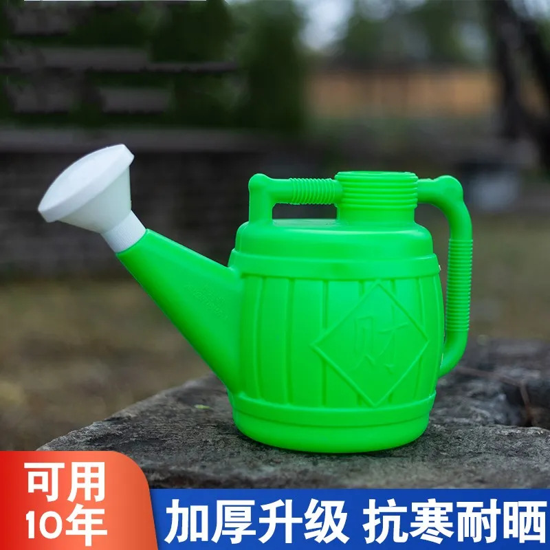 Garden Watering Can, Plastic Watering Pot, Flower Watering Can, Thickened Flower Watering Spray Bottle, Household Watering Can for Flowers