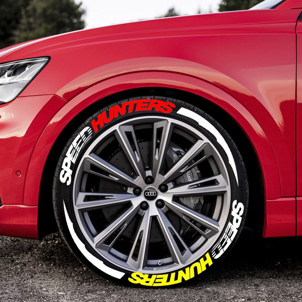 [Speed Hunter] Car Modified Letter Stickers Speed Hunter Additional Various Blades