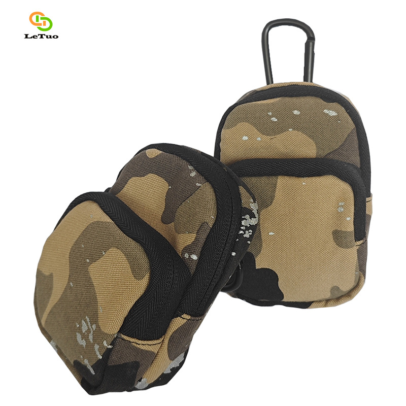 工厂生产迷你零钱挂包 时尚迷彩帆布小背包 收纳耳机银行卡钥匙