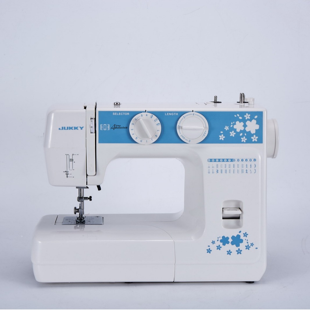 多功能缝纫机家用型缝纫机JUKKY牌缝纫机绣花机塑料外壳多功能缝