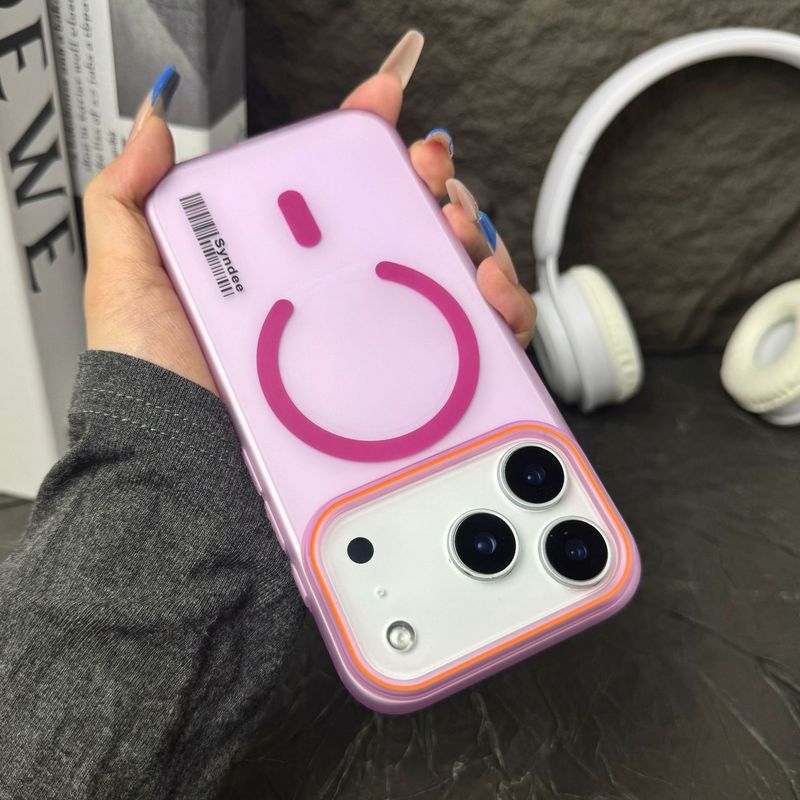 柔纱肤感适用iPhone17pro手机壳磨砂磁吸苹果16pro硬壳PC15保护套|undefined