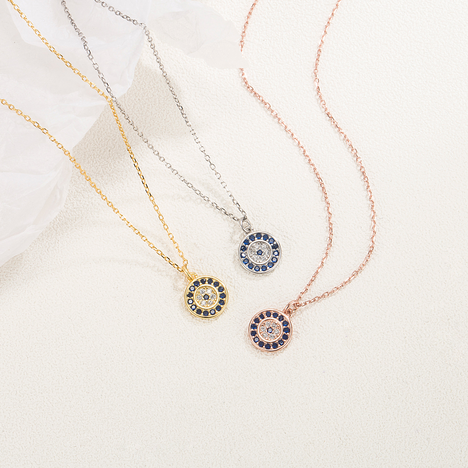 cable chain Chain Type 1 Piece Quantity 925 Sterling Silver Cable Chain Star Pendant Necklace