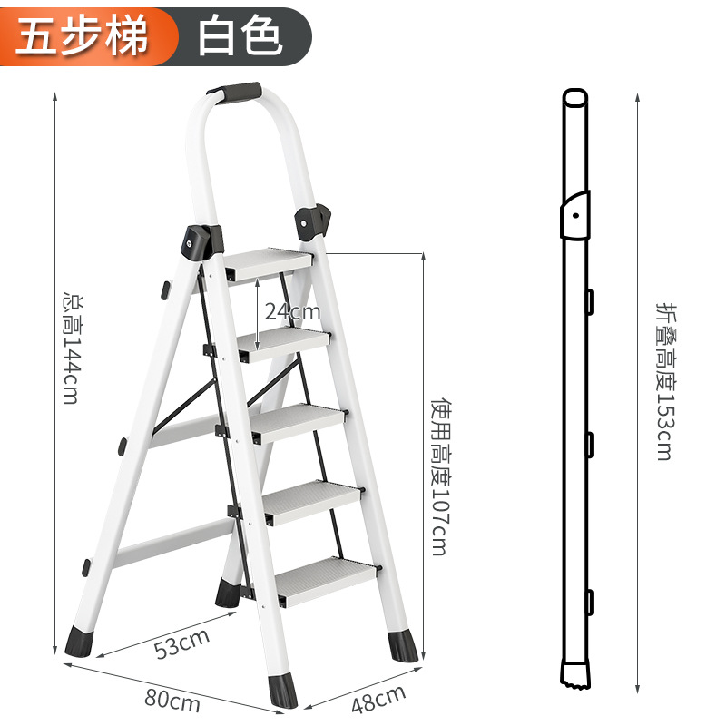 escalera doméstica plegable telescópico multifuncional escalera en zigzag interior escalera plegable escalera escalera de ático escalera gruesa portátil