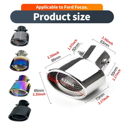Car muffler, Toyota Corolla Yinglang Chuanqi