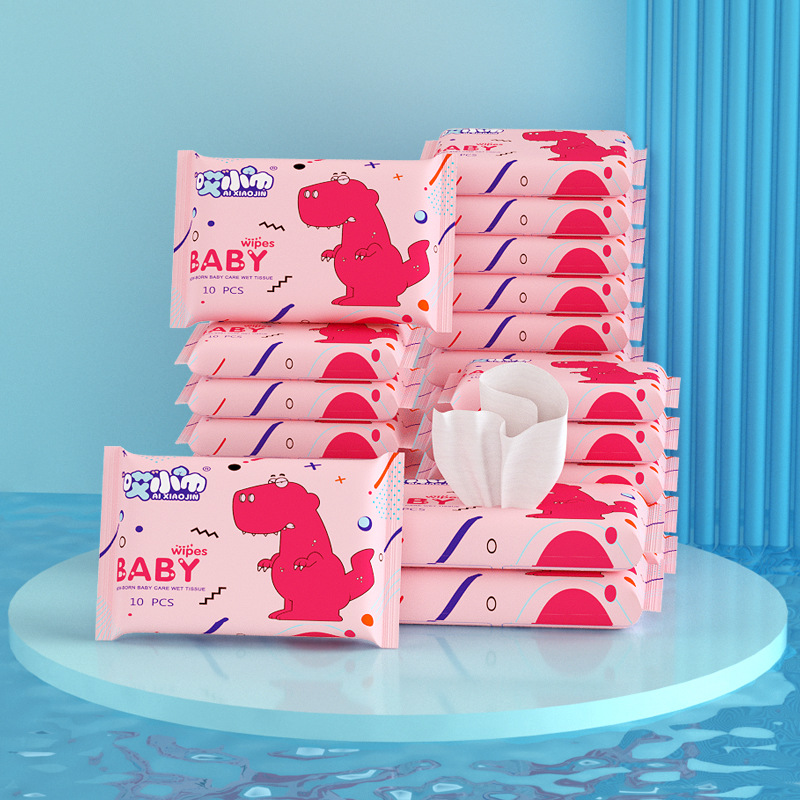 Red Dinosaur 10 pieces * 1 pack 