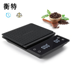 Kitchen Scale Electronic Scale Stainless Steel Coffee Scale Mini Home Baking 0.1g Timing Gram Scale Pour Over Coffee Scale