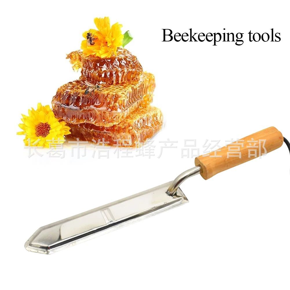 Apicultura cuchillo eléctrico grande Z cuchillo eficiente miel cuchillo apicultura equipo de automatización calentamiento rápido colmena europeo, americano, australiano e Inglés 4 enchufe