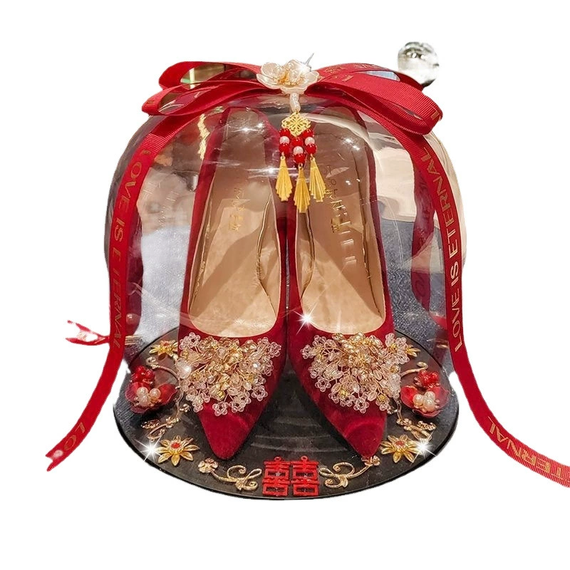 Аксессуары для игр, кольца, свадебные туфли, коробка