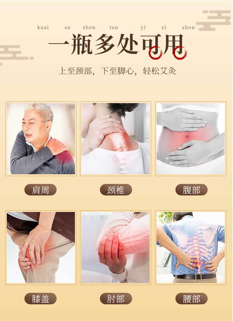 Meridian Herbal Massage Oil 50ml Roll-On Bottle for Neck Shoulder Back and Joint Care Topical Application specifications