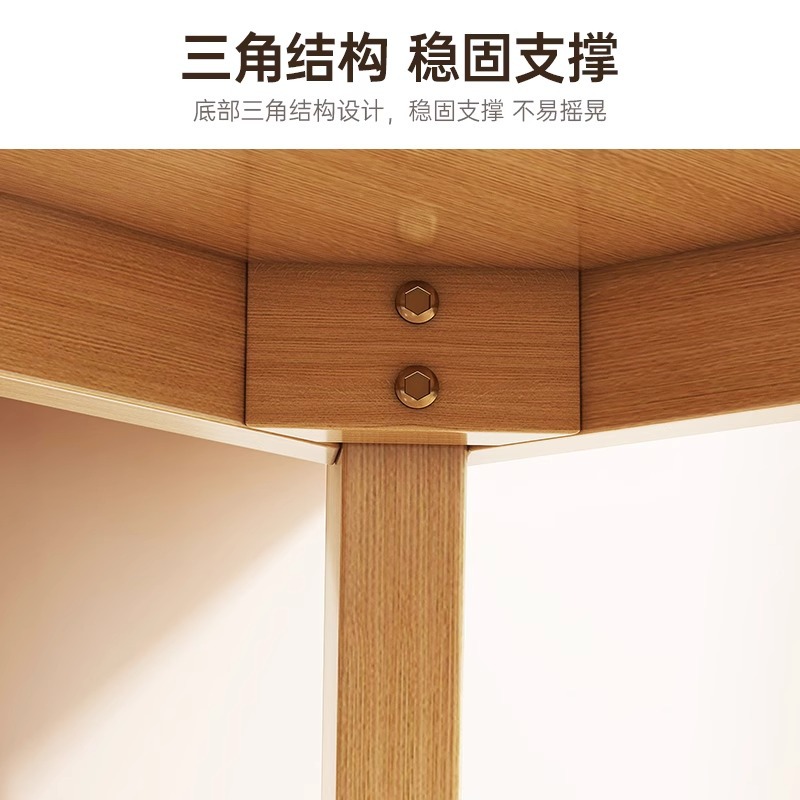 Pata de madera maciza mesa de comedor sala de alquiler pequeño apartamento hogar comercial Nordic simple mesa de comedor mesa rectangular y silla combinación