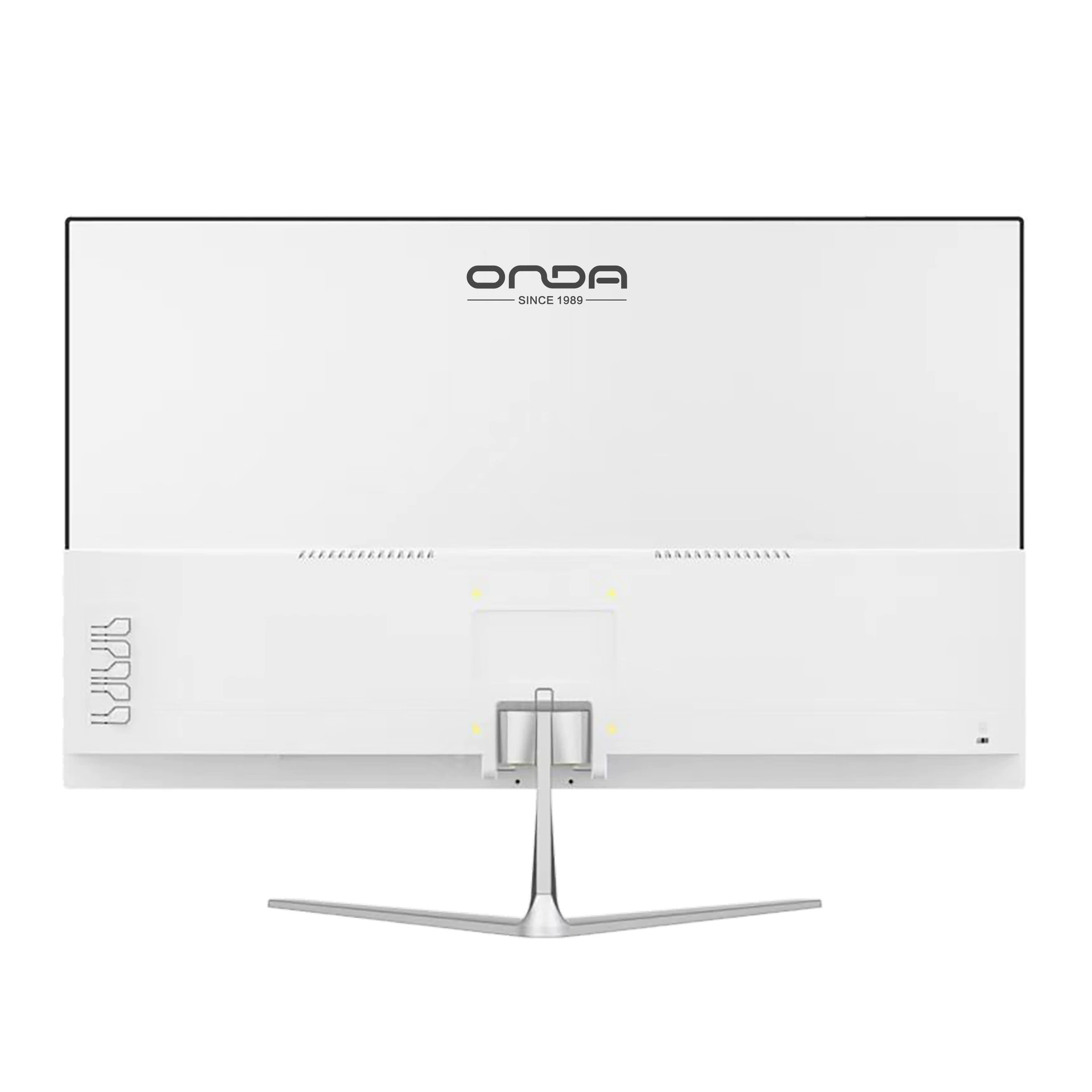 Монитор昂да Monitor 2468FZV для игр и офиса 24-дюймовый IPS без рамки с защитой глаз, белый дисплей HD
