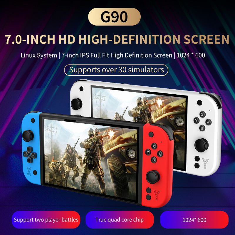 8 New G90 Handheld Game Consoles Tv Home Handheld Portable Arcade Hd Psp Nostalgic Retro Street