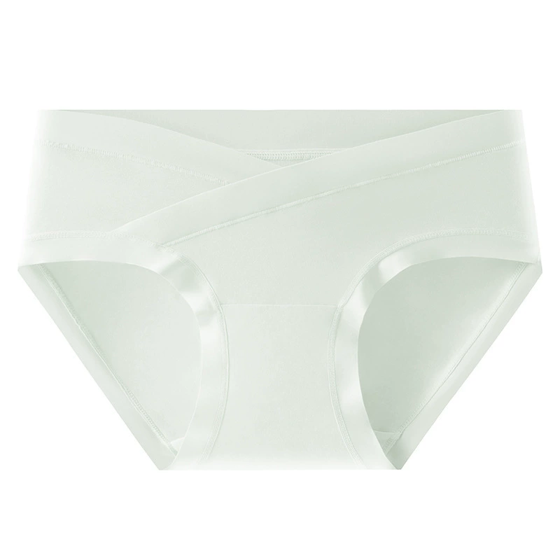 Антибактериальные длинные хлопковые штаны с поддержкой живота для беременных