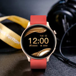 新品FW01蓝牙通话智能手表运动时尚手表全圆全触真心率血氧低功耗