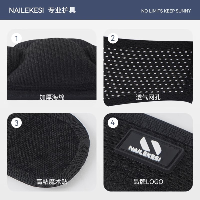 protector de rodilla de esponja especial para deportes para mujeres espesa esponja danza rodilla protección rodilla voleibol anti-caída anti-colisión