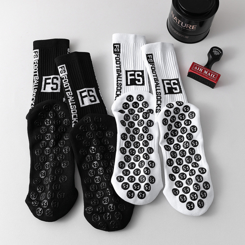 Socks Men's Sports Socks Nylon Socks with Dotted Anti-Slip Grip for Football, Running, Fitness Training, Yoga Fs Socks Men's Sports Socks Nylon Socks with Dotted Anti-Slip Grip for Football, Running, Fitness Training, Yoga Fs