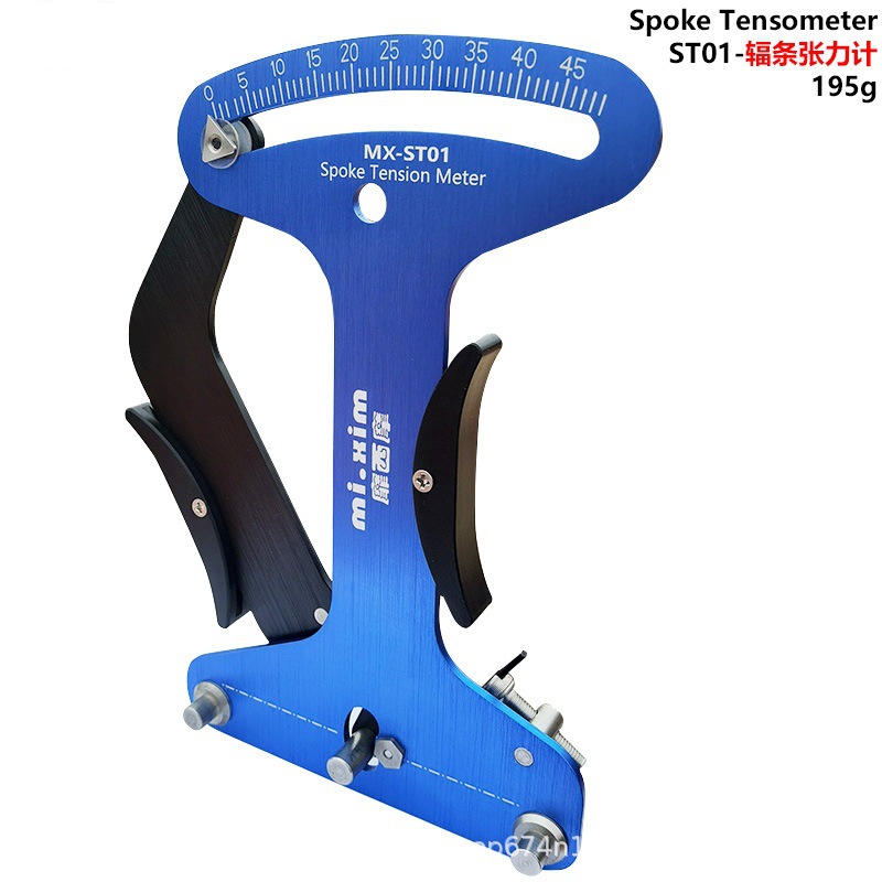 mi.xim bicicletas radios tensión medidor herramienta de corrección de anillo conjunto de ruedas de alambre de acero anillo ajuste llave de medición